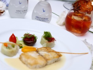 Grey Goose Beaufort กับ White asian seabass