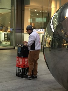 นักดนตรีที่ Rundle Mall