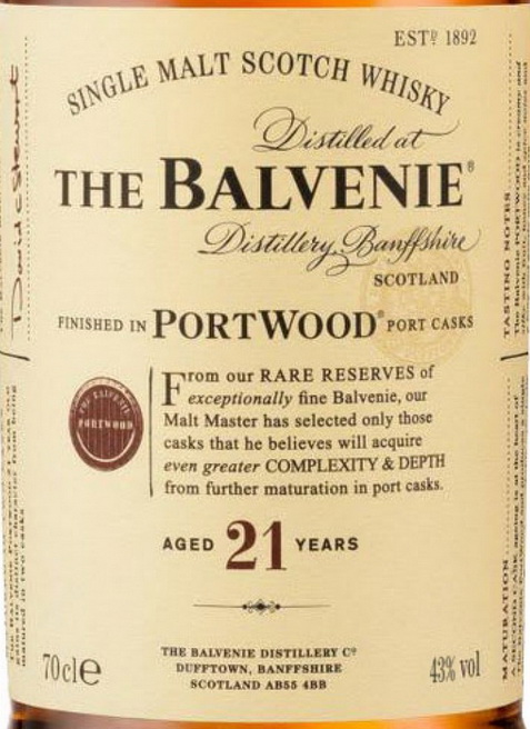 Portwood 21 Year Old