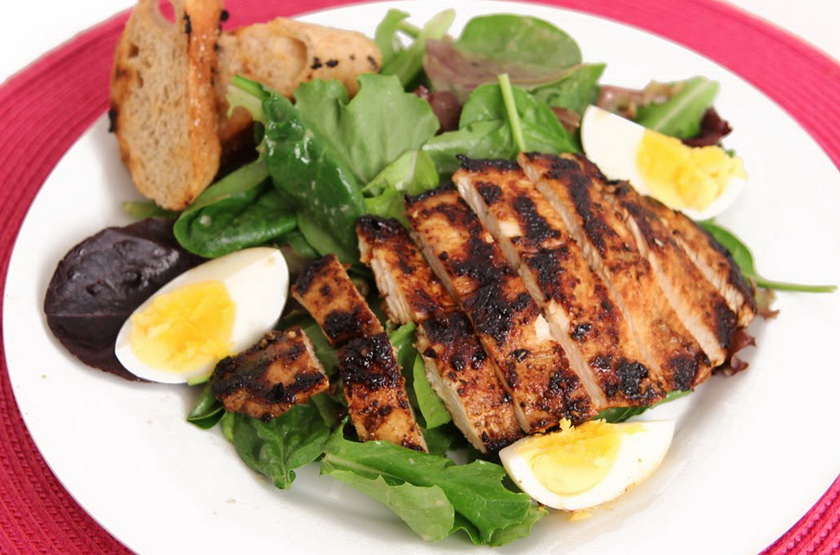 Grilled Chicken Caesar Salad