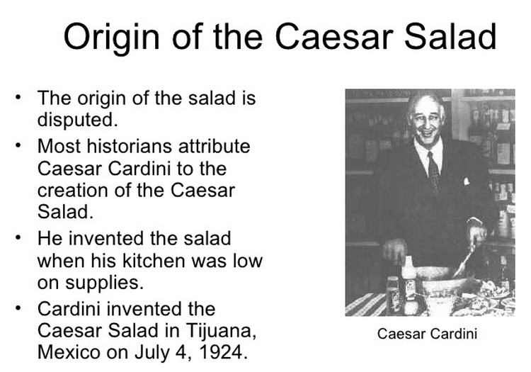 Original Caesar salad