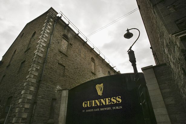 The Guinness brewery at St James's Gate