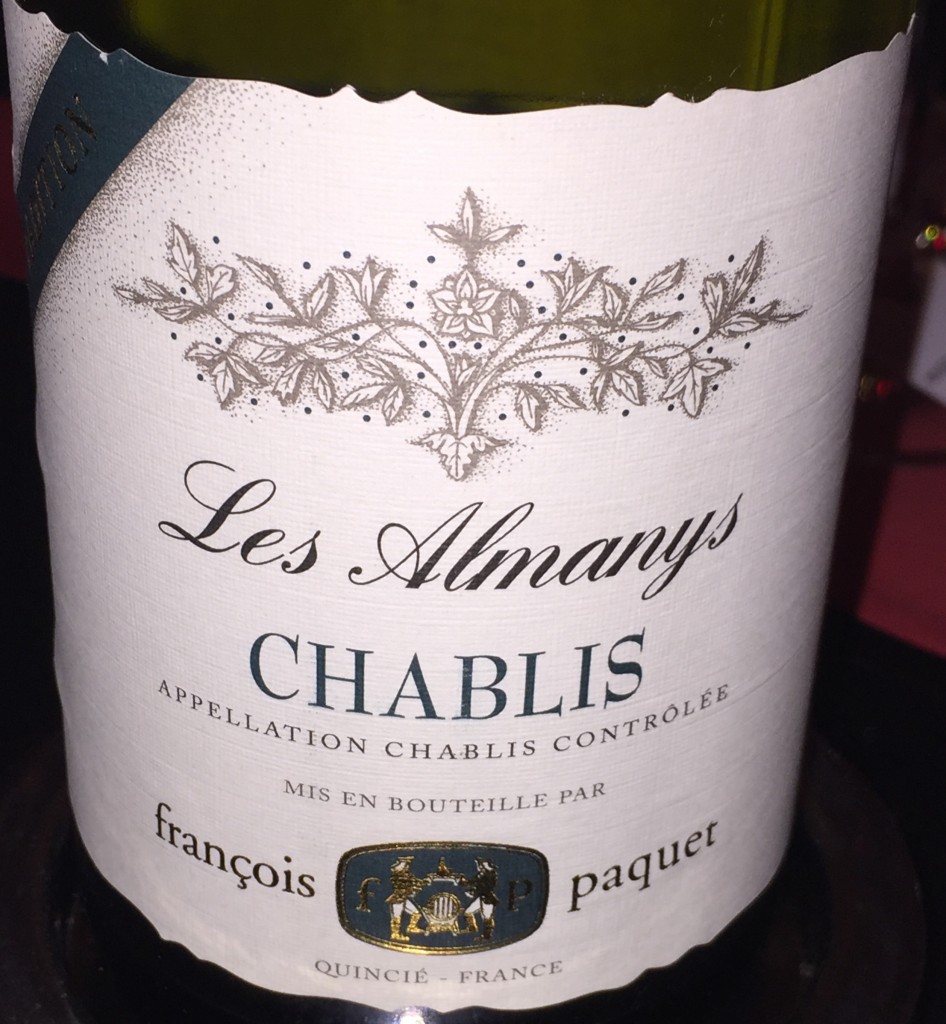 Francois Paquet,Chablis