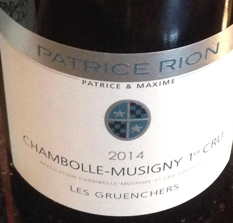 Domaine Patrice Rion,Chambolle Musigny_2
