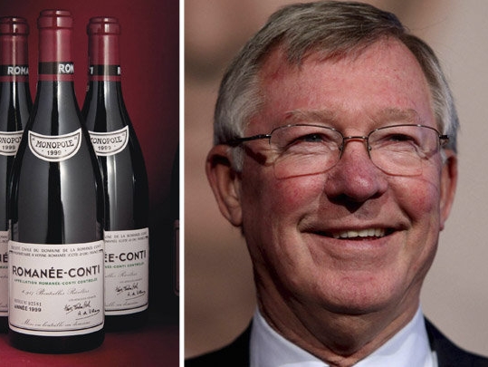 Sir Alex Ferguson กับโรมาเน กงติ ของเขา