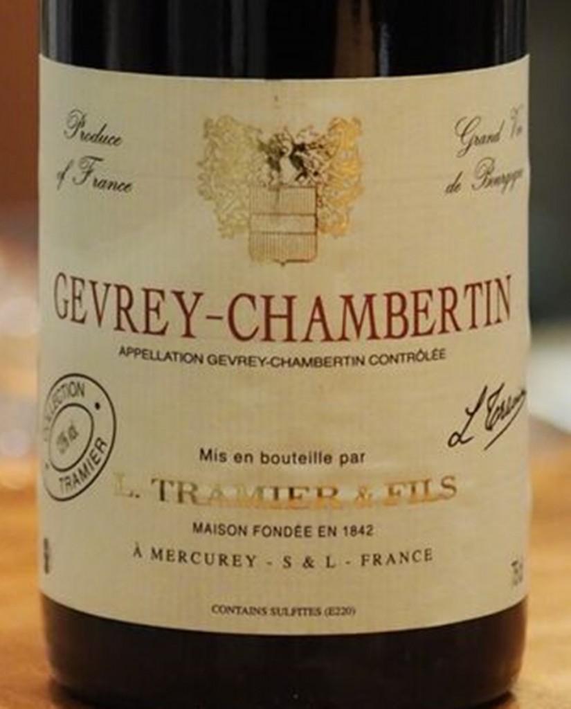 Gevrey Chambertin   2016