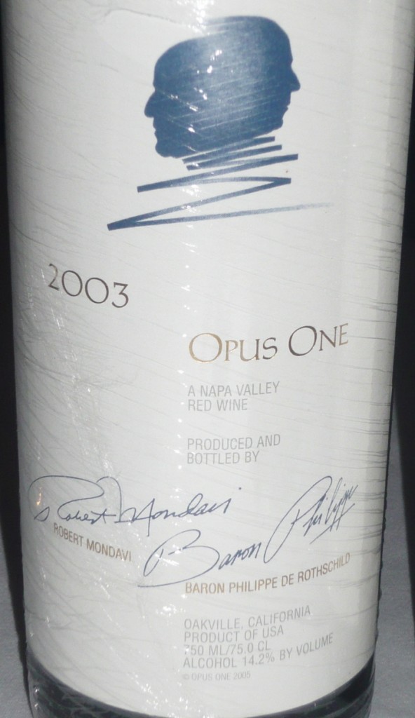 Opus One 2003