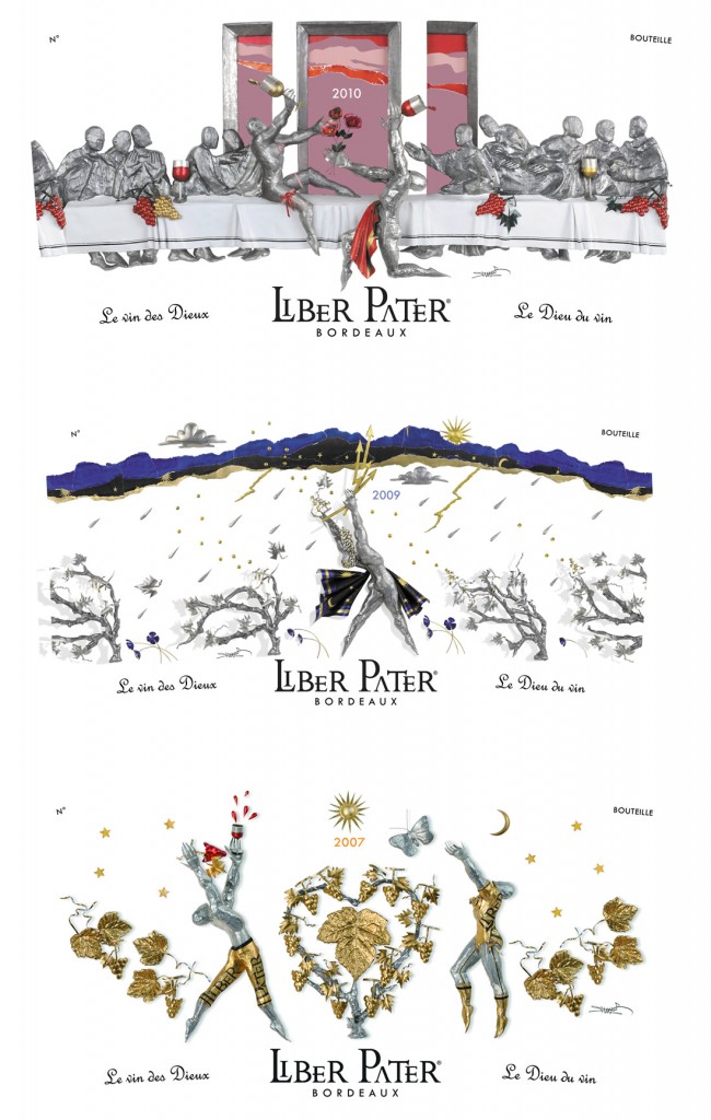 ฉลาก Liber Pater แต่ละวินเทจจะต่างกัน