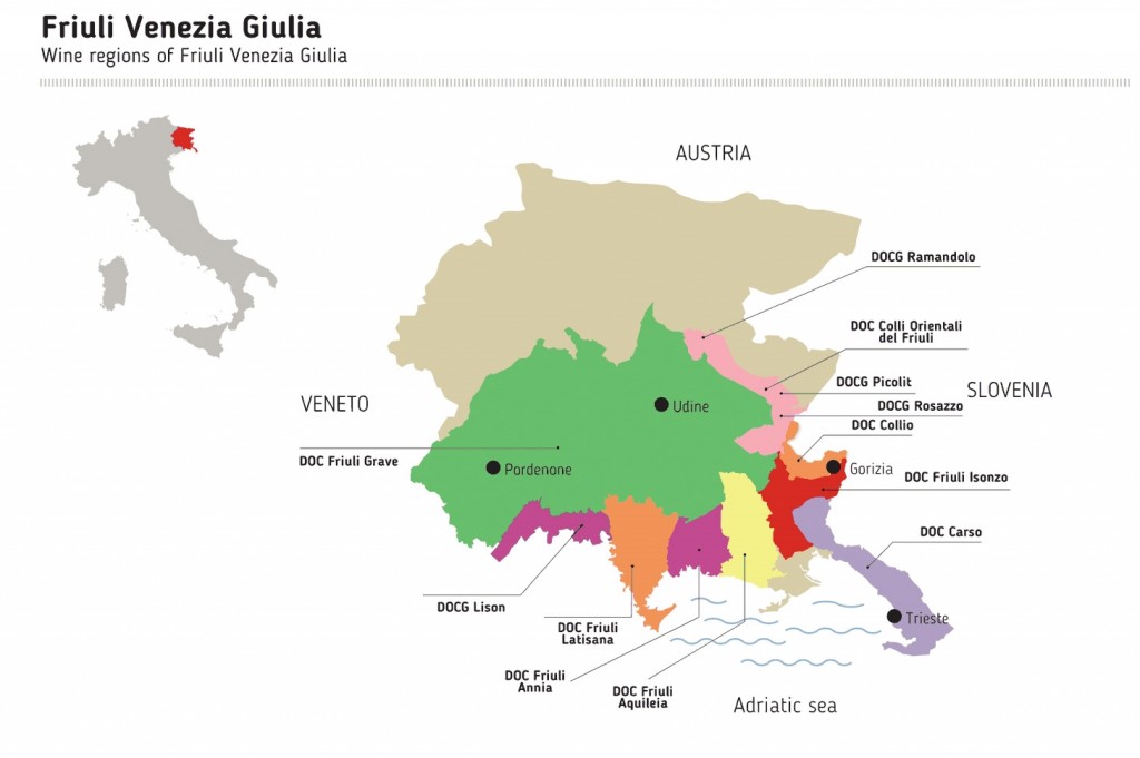 เขตผลิตไวน์ ฟรีอูลี–เวเนเซีย ฌูเลีย